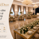 scaune și mese pentru sală de evenimente