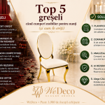greșeli când cumperi mobilier pentru nunți