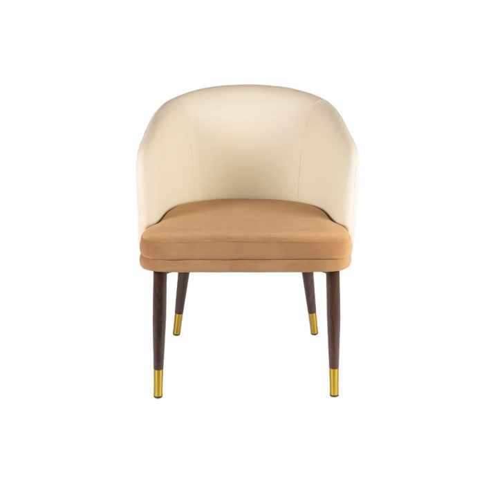 Scaun Arco Lounge din aluminiu, confortabil și rezistent, ideal pentru zone de relaxare la evenimente – fata