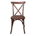 Scaun Crossback Wood Ratan Premium - imagine 2